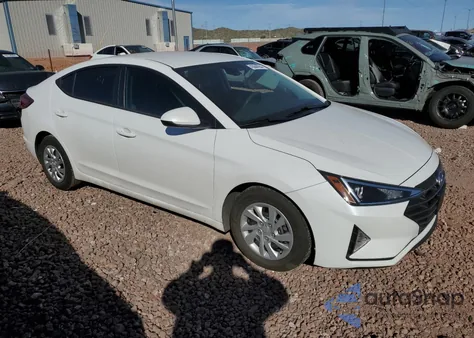 2020 Hyundai Elantra Se z USA, uszkodzony, nr VIN 5NPD74LF9LH593501